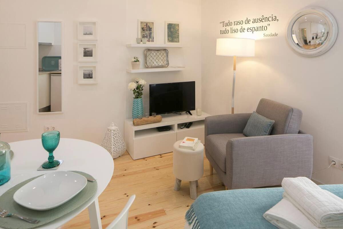 Central Turquoise Studio Apartment Lisabona Exterior foto