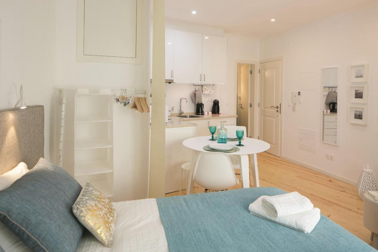 Central Turquoise Studio Apartment Lisabona Exterior foto