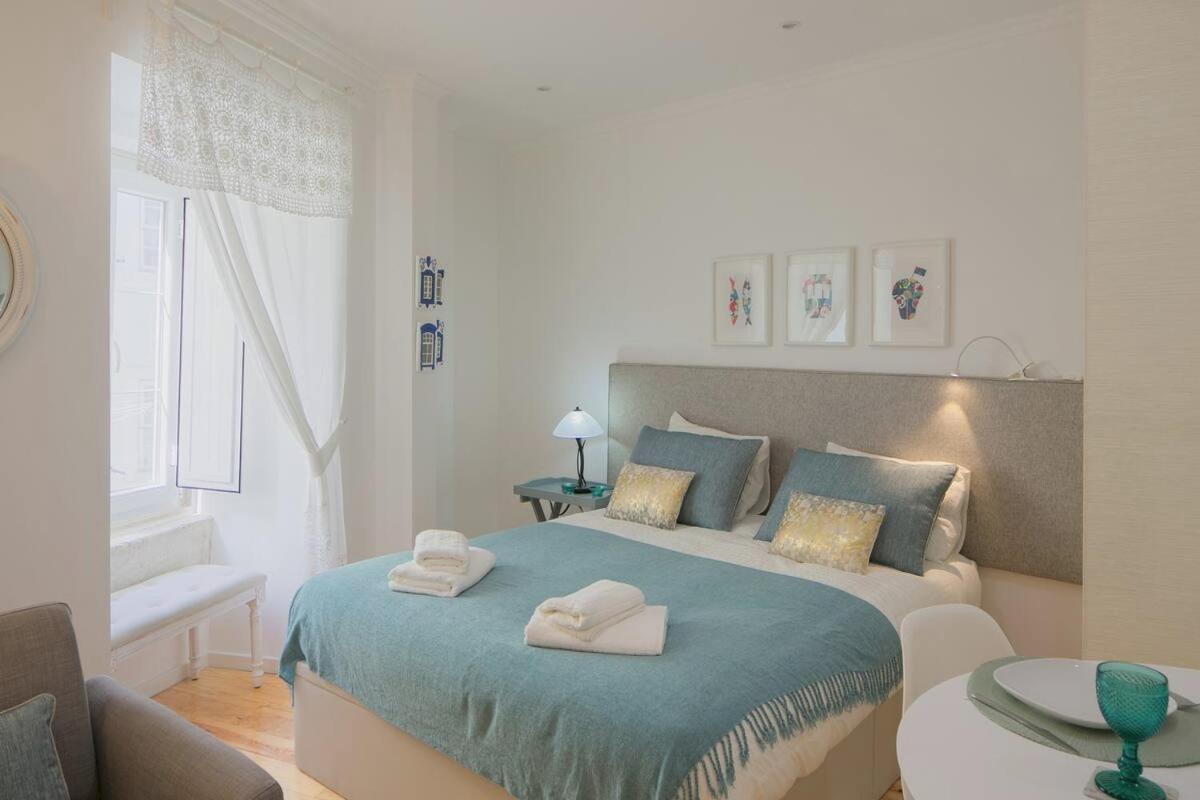 Central Turquoise Studio Apartment Lisabona Exterior foto