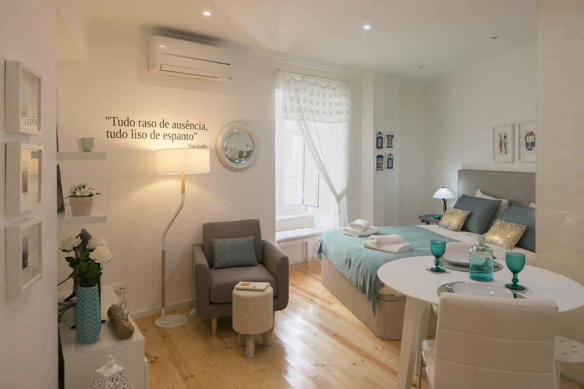 Central Turquoise Studio Apartment Lisabona Exterior foto